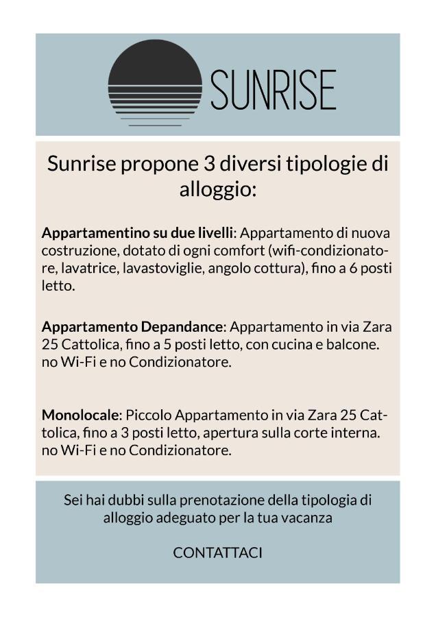 Appartamenti Sunrise Cattolica Eksteriør billede
